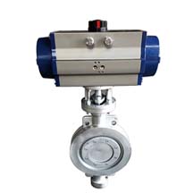 Double Offset Pneumatic Butterfly Valve Manufacturer in India