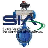 Stainless Steel Pneumatic Butterfly Valve Manufacturer in India