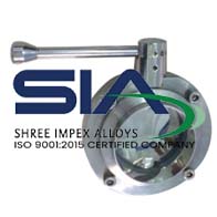 Stainless Steel Sandwich Butterfly Valves Supplier in India